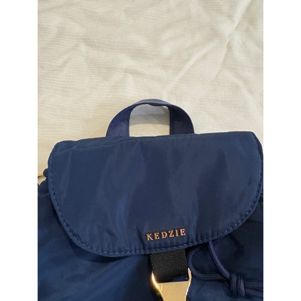Kedzie Mali Crossbody Sling Backpack Blue Convertible Travel Bag - Picture 2 of 13
